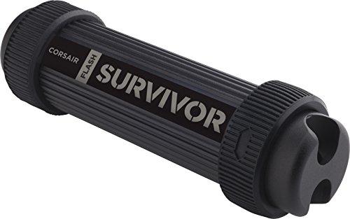 Corsair Flash Drive Flash Survivor Stealth 64 GB USB 3.0, preto (CMFSS3B-64GB)