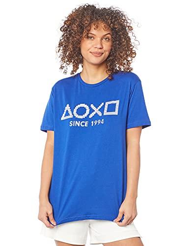 Camiseta Classic Symbols Since 1994, Unissex, Sony Playstation, Azul Royal, M