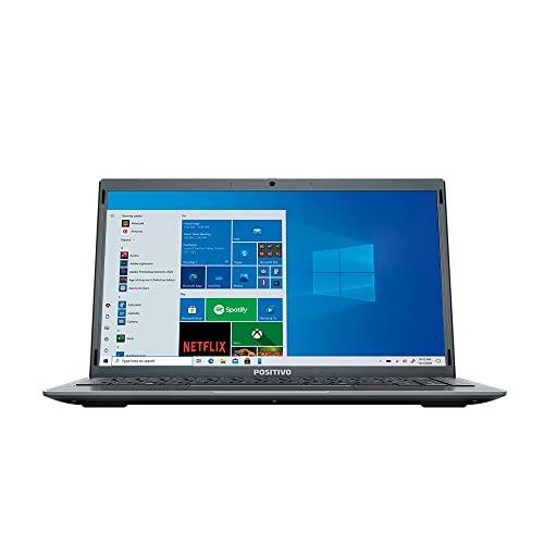 Notebook Positivo Motion Gray C4500E Intel Celeron Dual-Core 4GB 500GB Tela 14.1" Windows 10 Home - Cinza