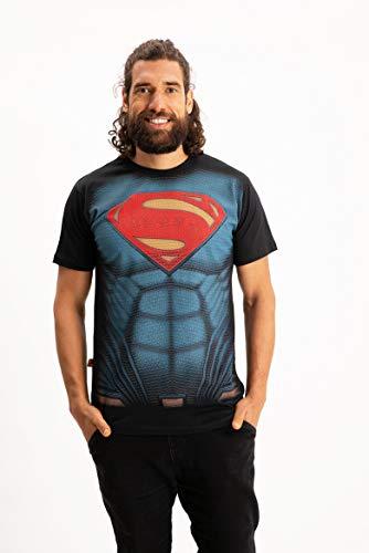 Camiseta Superman, Piticas, Unissex, Preto, 14