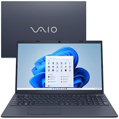 Notebook VAIO FE15, 15.6'' FHD, 10th, Intel Core i3, 8GB 512GB SSD, Windows 11, Chumbo Escuro - B2691H