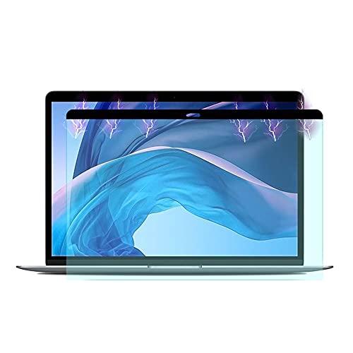Domary Protetor de tela magnético de bloqueio de luz azul Filme anti UV Filme fosco anti-reflexo compatível com Macbook Pro de 13,3 polegadas (2018-2020)