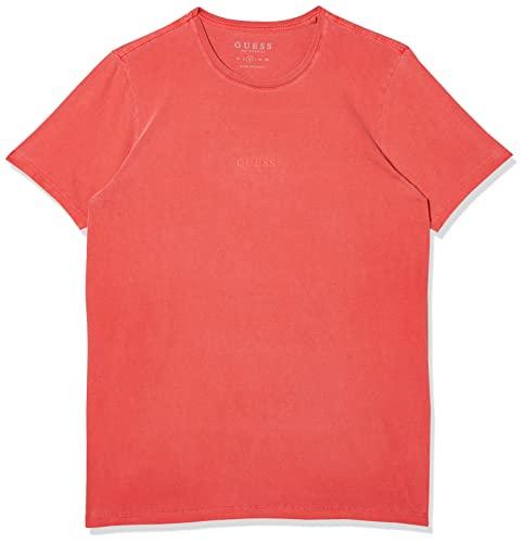 T-Shirt Silk Laser, Guess, Masculino, Vermelho, M