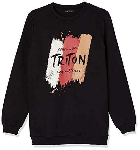 Triton Camiseta Canelada Feminino, GG, Marrom