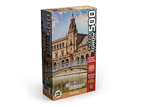 Quebra-cabeças Grow 500 peças: Sevilha (exclusivo Amazon), Multicor
