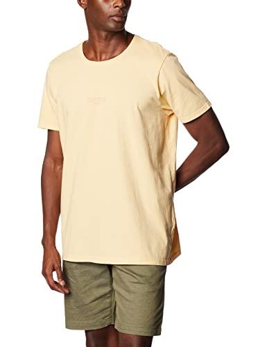 T-Shirt Silk Laser, Guess, Masculino, Amarelo, 3G