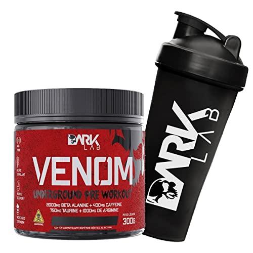 Venom 300g Underground Pré Workout + Coqueteleira Dark Lab (Frutas Vermelhas)