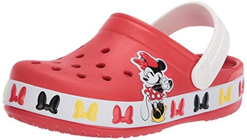 Sandália, Crocs, FL Disney Minnie Mouse BND CGK, Flame, 26, Criança Unissex
