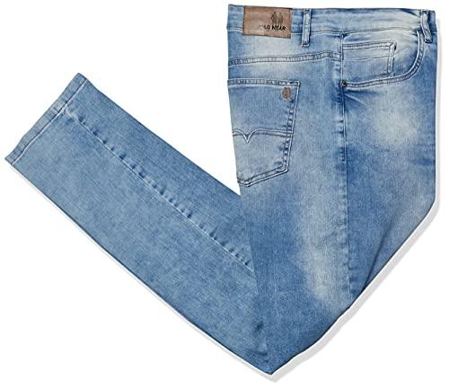 Calça Masculina Jeans Coleção Polo Wear, Jeans Claro, 44