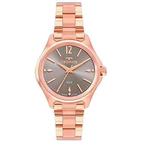Relógio Technos Feminino Ref: 2035mri/4c Elegance Rosé