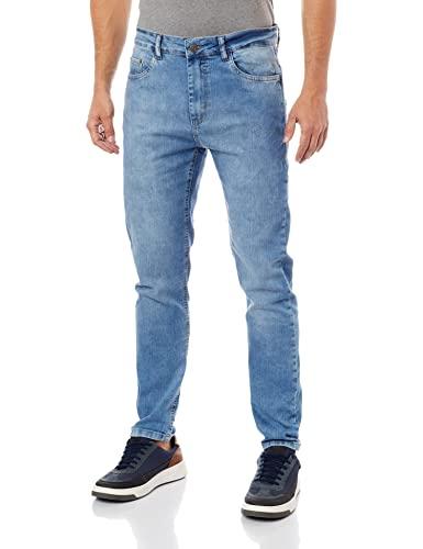 Calça Jeans Super Skinny Basic Masc, Polo Wear, Jeans Claro, 42