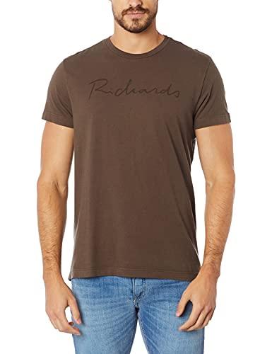 T-Shirt Manuscrito Richards Tabaco 2