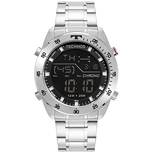 Relógio Technos Masculino Digital Prata - BJ3589AA/1K