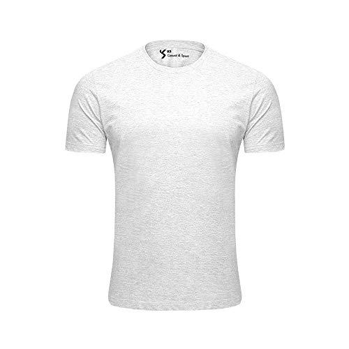 Camiseta Basica Premium II Branco 100% Algodão (G)