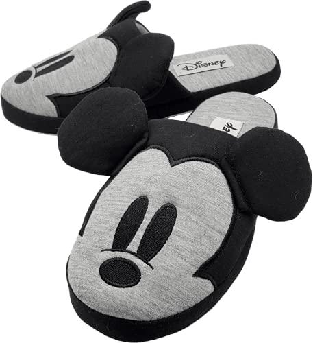 Chinelo Pantufa Mickey Mouse Presente Criativo Geek tamanho: P - 33/34/35; cor:cinza
