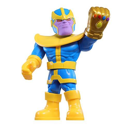 Boneco Playskool Marvel Super Hero Adventures, Mega Mighties 25 cm - Thanos - F0022 - Hasbro