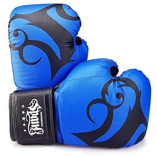 Luva de Boxe e Muay Thai Spank - Azul - 16oz