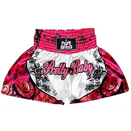 Short Calção Muay Thai Kick Boxing - Pretty Baby - PP