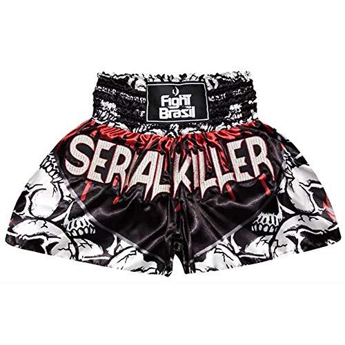 Short Calção Muay Thai Kick Boxing - Serial Killer - PP