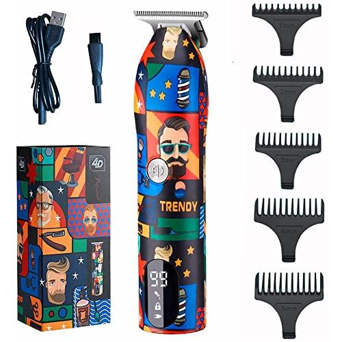 BAAD Máquina de cortar cabelo,Aparador de PelosRechargeable Grooming Kit, Máquina de cortar cabelo com visor LCD
