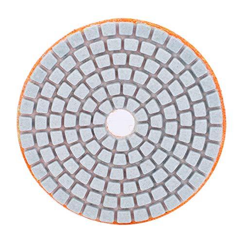10 unidades de discos de polimento de diamante de 7,62 cm, discos de lixa secos e úmidos para pedras de concreto de mármore, grão 300