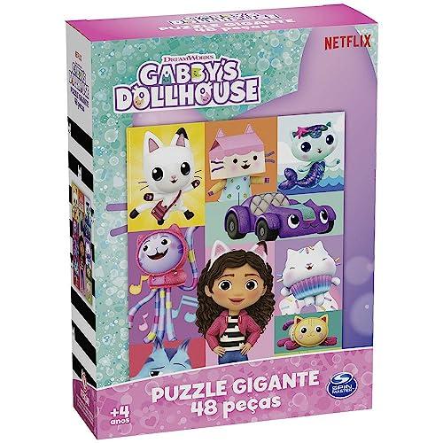 Puzzle Gigante 48 peças Gabby's Dollhouse