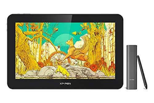 XPPen Tablet de desenho com artista de tela Pro 16TP computador gráfico tablet tela sensível ao toque 4K UHD 15,6" arte digital tablet monitor de desenho criativo caneta display com 92% Adobe RGB