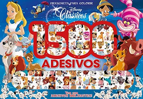 Disney Clássicos Prancheta para Colorir com 1.500 Adesivos