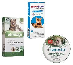 Coleira Antipulgas e Carrapatos Bayer Seresto para Cães e Gatos de até 8kg