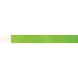 Pulseira Identificacao Verde Fluor - Pacote com 100 Grespan, Multicor