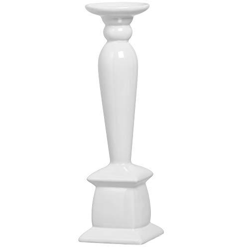 Pedestal Para Arranjos Ceramicas Pegorin Branco