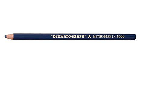 Lápis Dermatográfico 7600, MITSU-BISHI, Azul, 12 Unidades