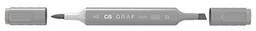 Marcador Graf Duo Brush WG6-Warm grey, CIS, Caixa c/6 unidades