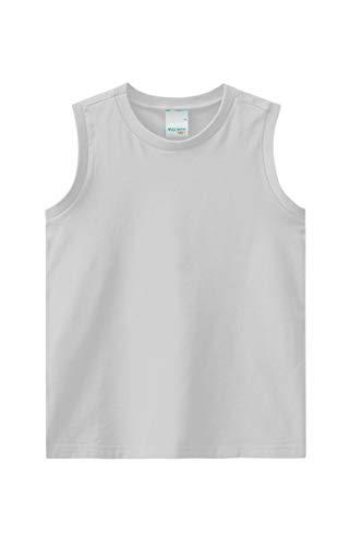 Camiseta Regata Malha UV Infantil, Malwee Kids, Meninos, Branco, 10
