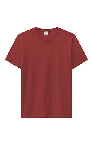 Camiseta Tradicional Lisa ,Malwee, Masculino, Vermelho, P