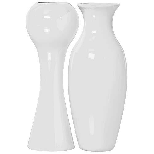Vaso Duo Redondo Ceramicas Pegorin Branco No Voltagev