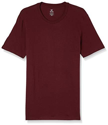Camiseta Básica, Hering, Masculino, Vermelho, P
