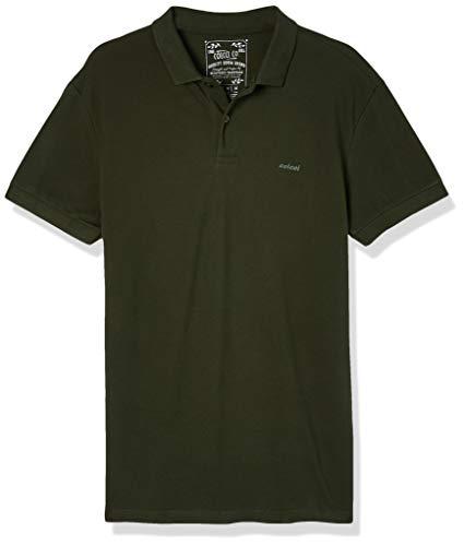 Camisa polo básica com logo, Colcci, Masculino, Verde Bennet, GG