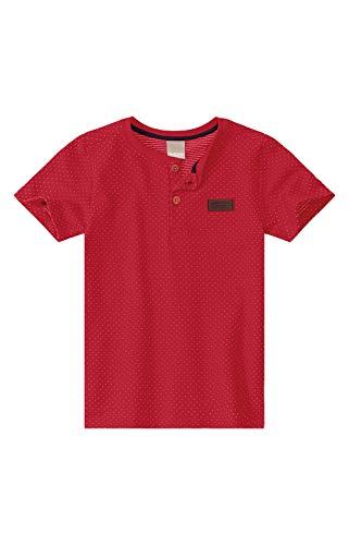 Camiseta Tradicional, Carinhoso, Masculina, Vermelho, 1
