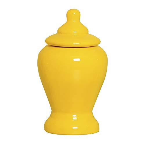 Pote Siena Medio Ceramicas Pegorin Amarelo Médio