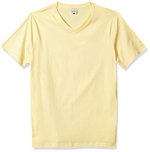 Camiseta Tradicional Manga Curta Malha, Malwee, Masculino, Amarelo, PP