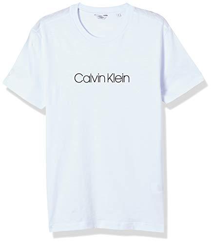 Camiseta Slim Básica, Calvin Klein, Masculino, Branco, M