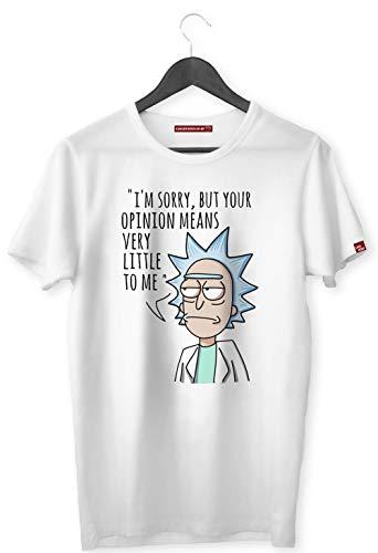 CAMISETA RICK AND MORTY - RICK OPINION BABYLOOK