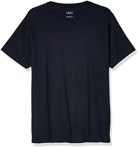 Camiseta, Taco, Gola Olimpica Basica, Masculino, Azul (Marinho), G
