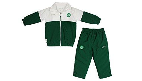 Conjunto calça e blusa com zíper Palmeiras, Rêve D'or Sport, Bebê Unissex, Branco/Verde, P