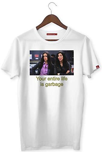CAMISETA BROOKLYN 99 YOUR ENTIRE LIFE IS GARBAGE BABYLOOK