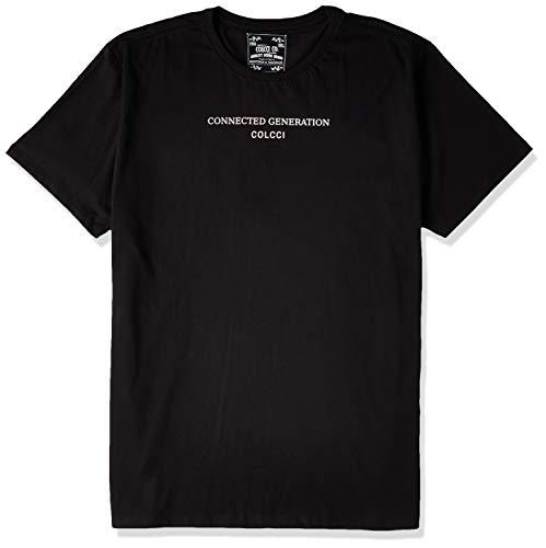 Camiseta Connected Generation, Colcci, Masculino, Preto, M