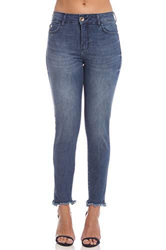 Calça jeans Kim, Colcci, Feminino, Azul (Índigo), 44