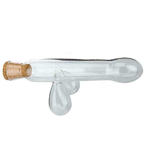 Garrafa para Vinho com Formato de Pênis, Nanma, Transparente