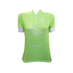 Camisa Ciclismo Fit Smile - Verde LimãO Gg (Gg)